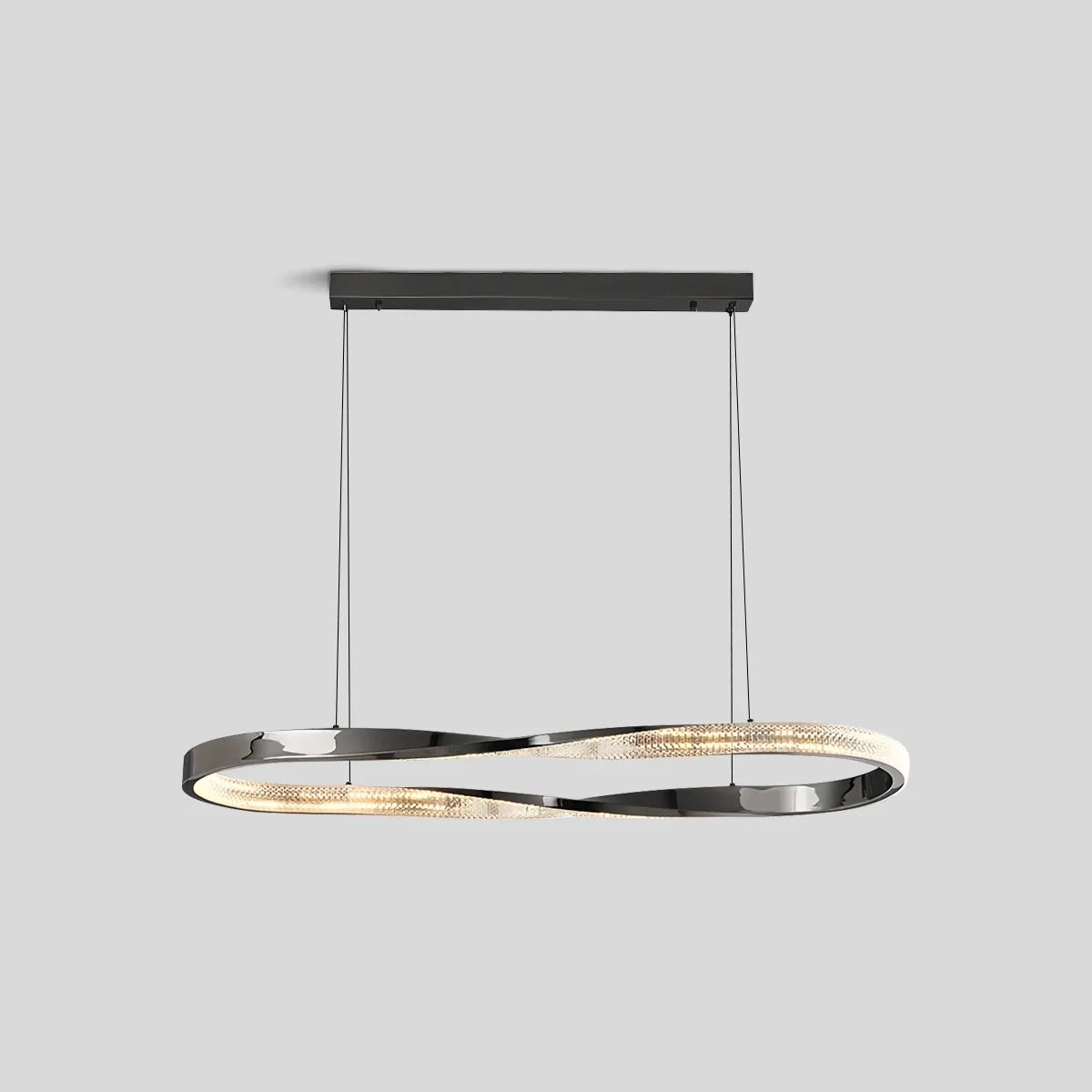 flairel Modern Simple Mobius Circle Chandelier