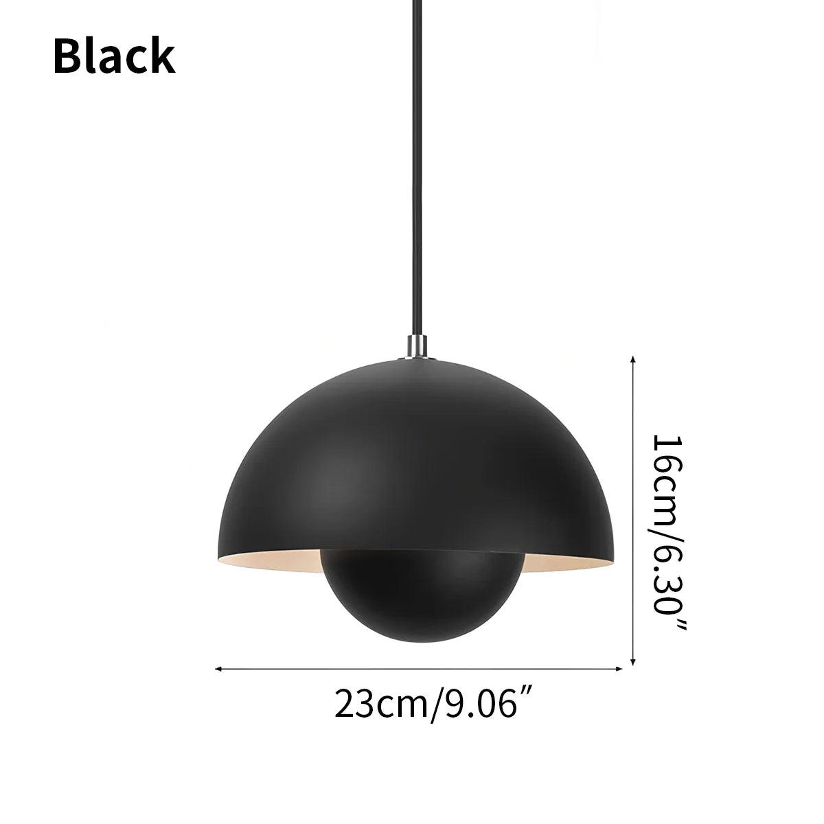 flairel Nordic Colorful Flower Bud Pendant Light