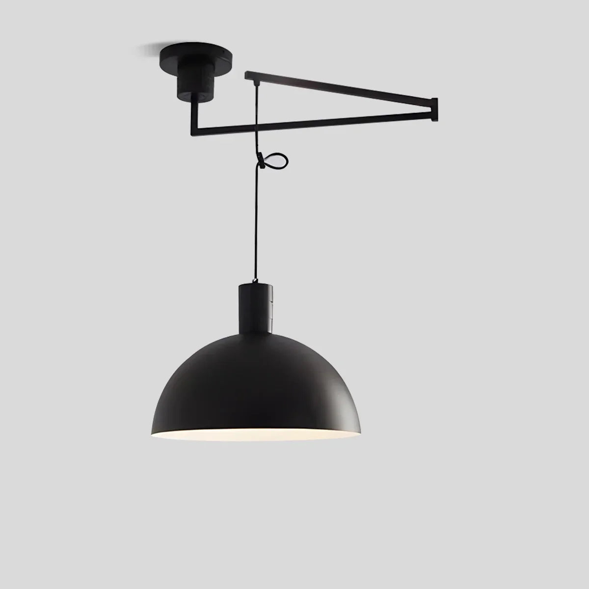 flairel Bauhaus Creative Rocker Glass Pendant Light