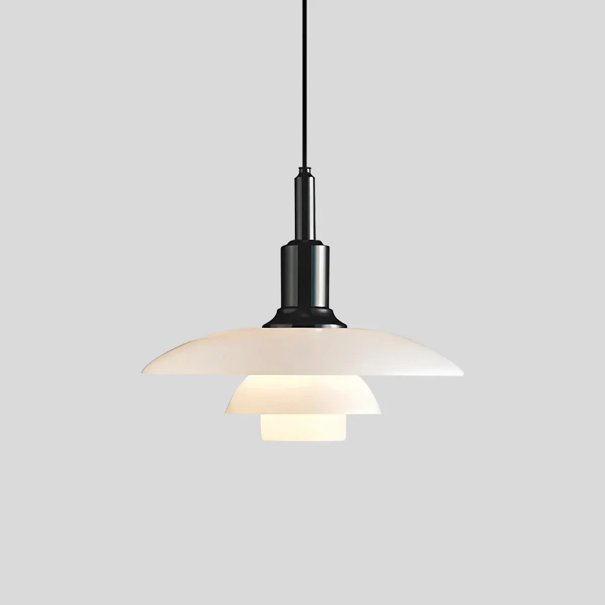 flairel Danish Designer Glass Pendant Lamp for Kitchen