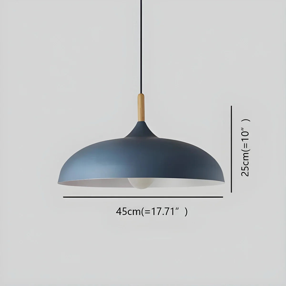 flairel Modern Dome Macaron Pendant Light for Kitchen Island