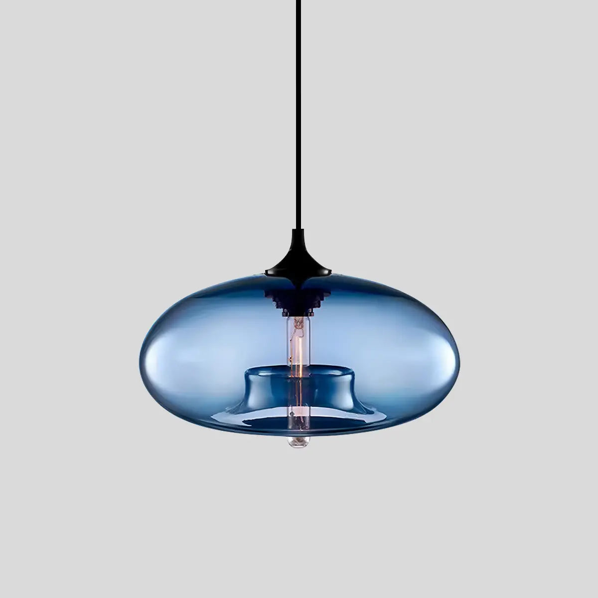 flairel Colorful Glass Pendant Light for Dining Area