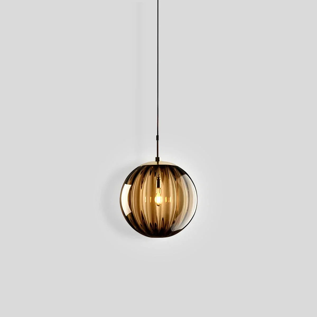 flairel Modern Nordic Water Pattern Glass Ball Pendant Light