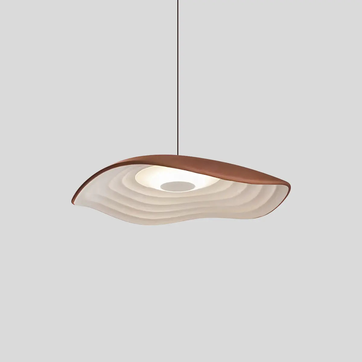 flairel Nordic Creative Ripple Pendant Light for Dining Room