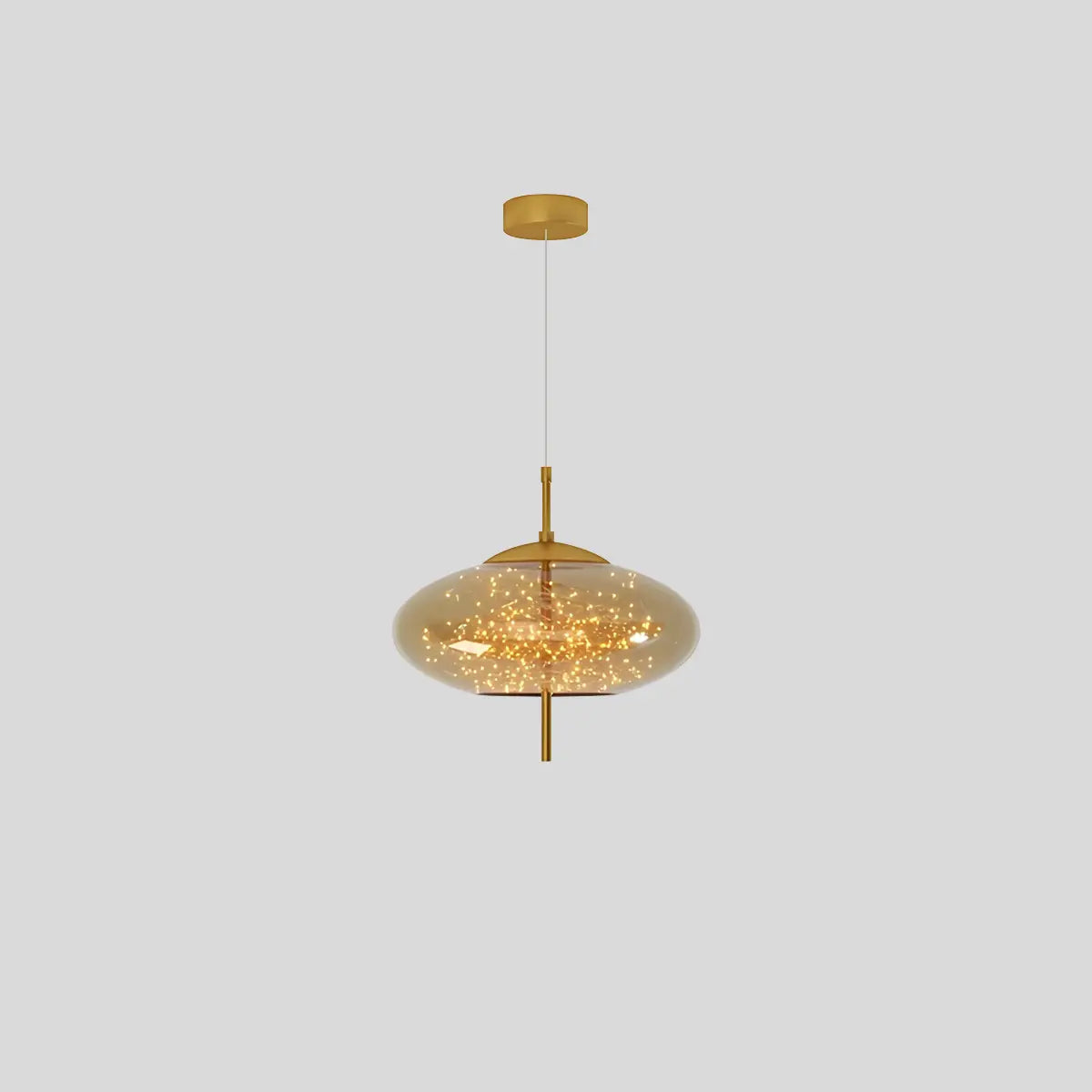 flairel Twirl Modern Pendant Light for Bedroom