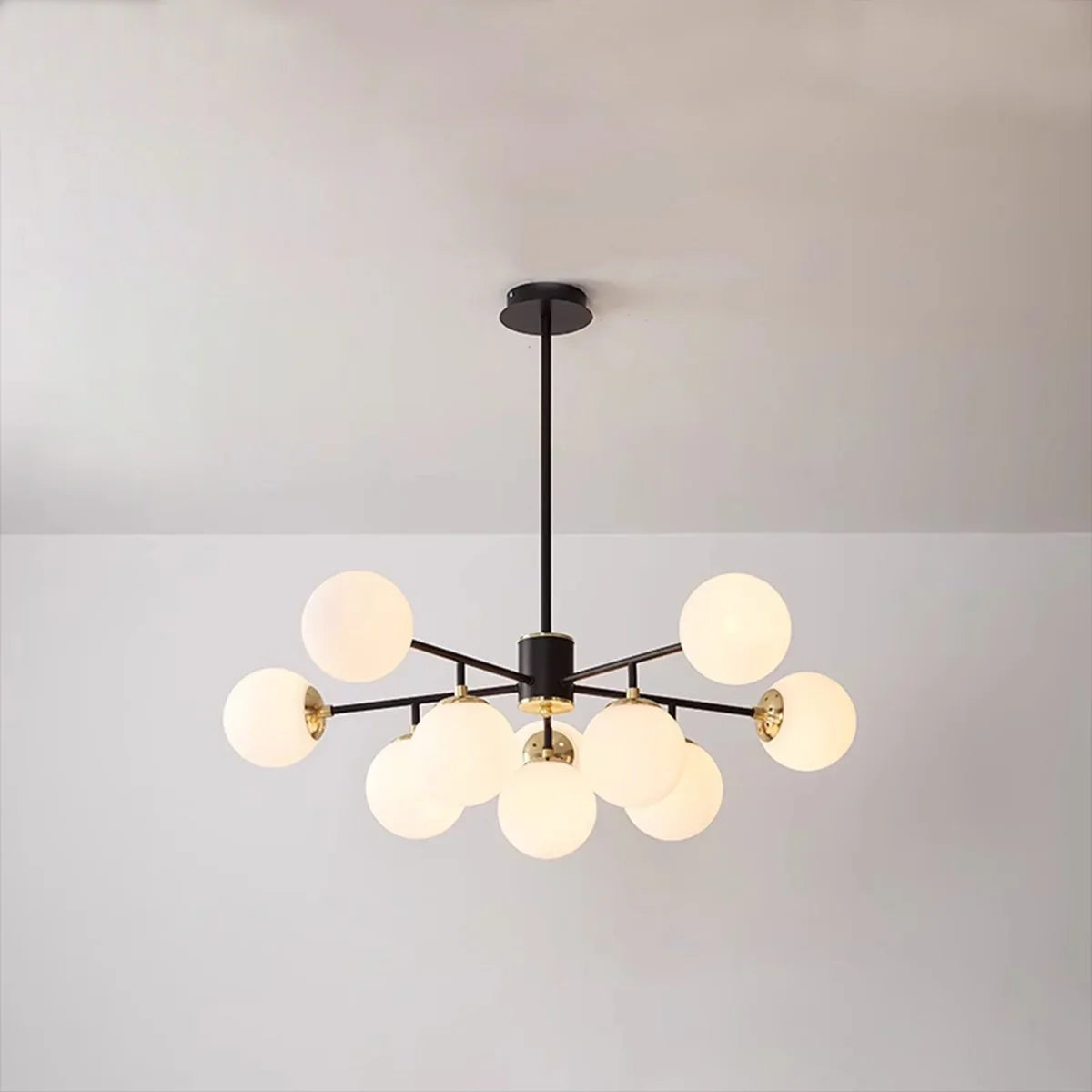 flairel Camilla Glass Chandelier for Living Room