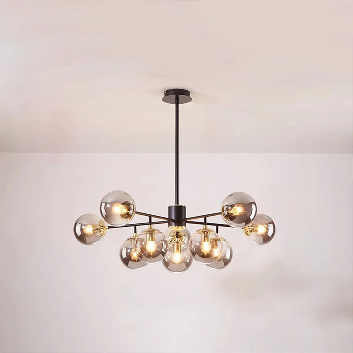 flairel Camilla Glass Chandelier for Living Room