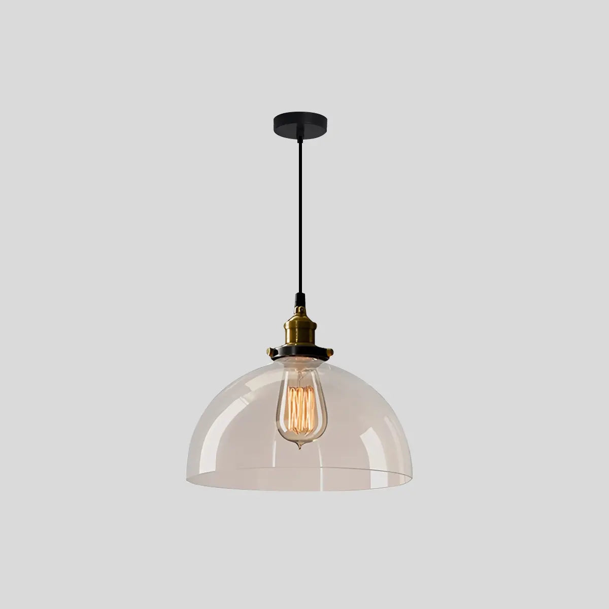 flairel Mabel Glass Pendant Light for Kitchen Island