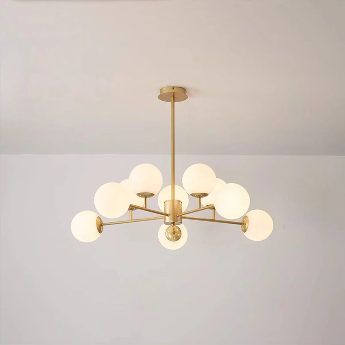 flairel Camilla Glass Chandelier for Living Room
