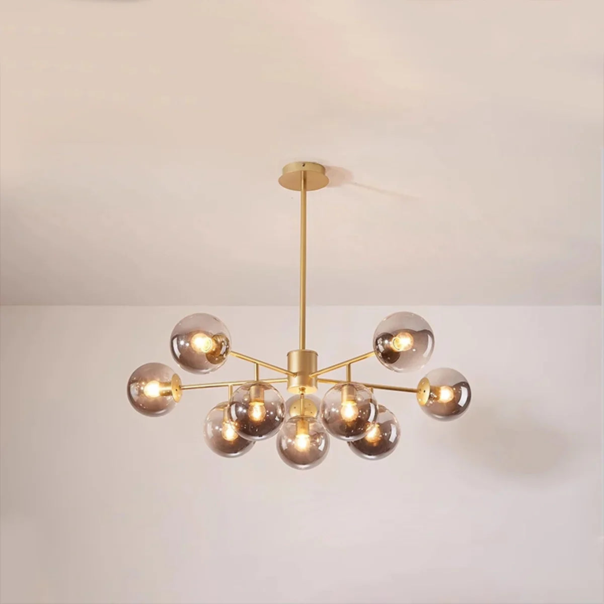 flairel Camilla Glass Chandelier for Living Room