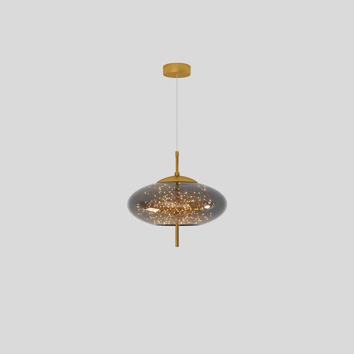 flairel Twirl Modern Pendant Light for Bedroom