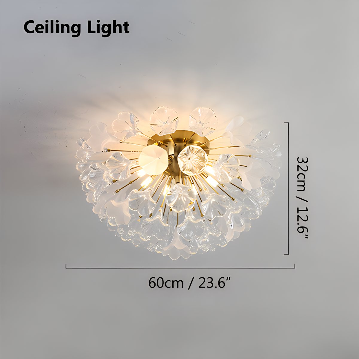 flairel Nordic Light Luxury Ring Creative Chandelier
