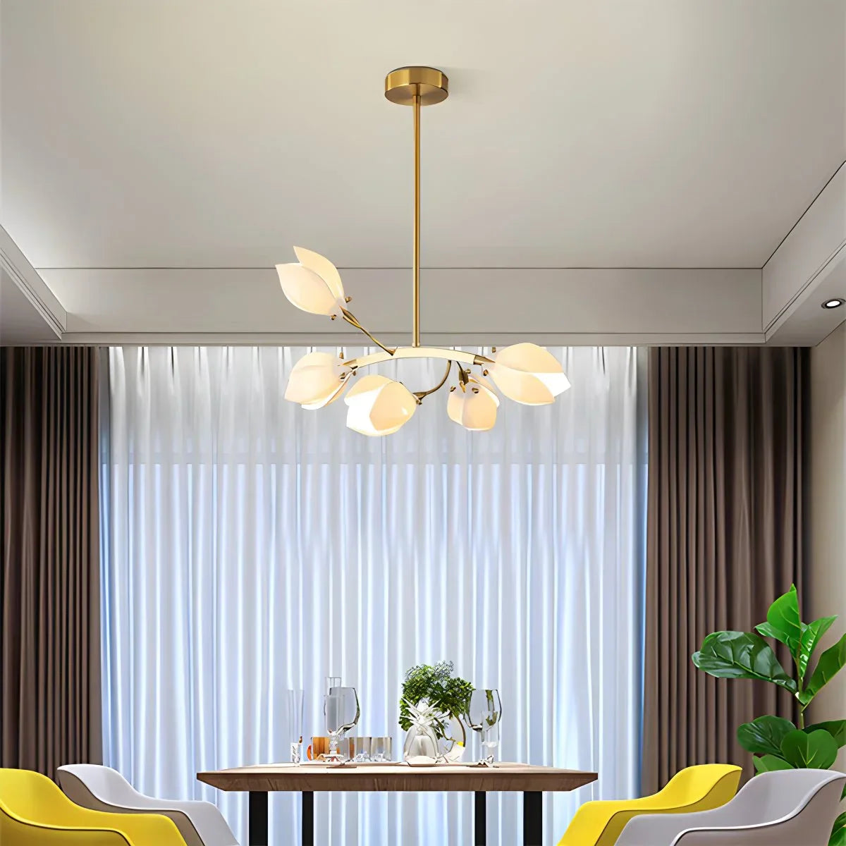 flairel Ceramics Magnolia Chandelier