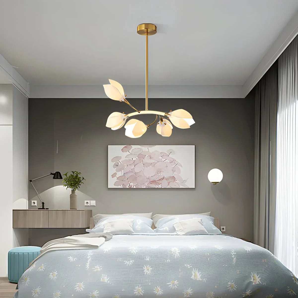 flairel Ceramics Magnolia Chandelier