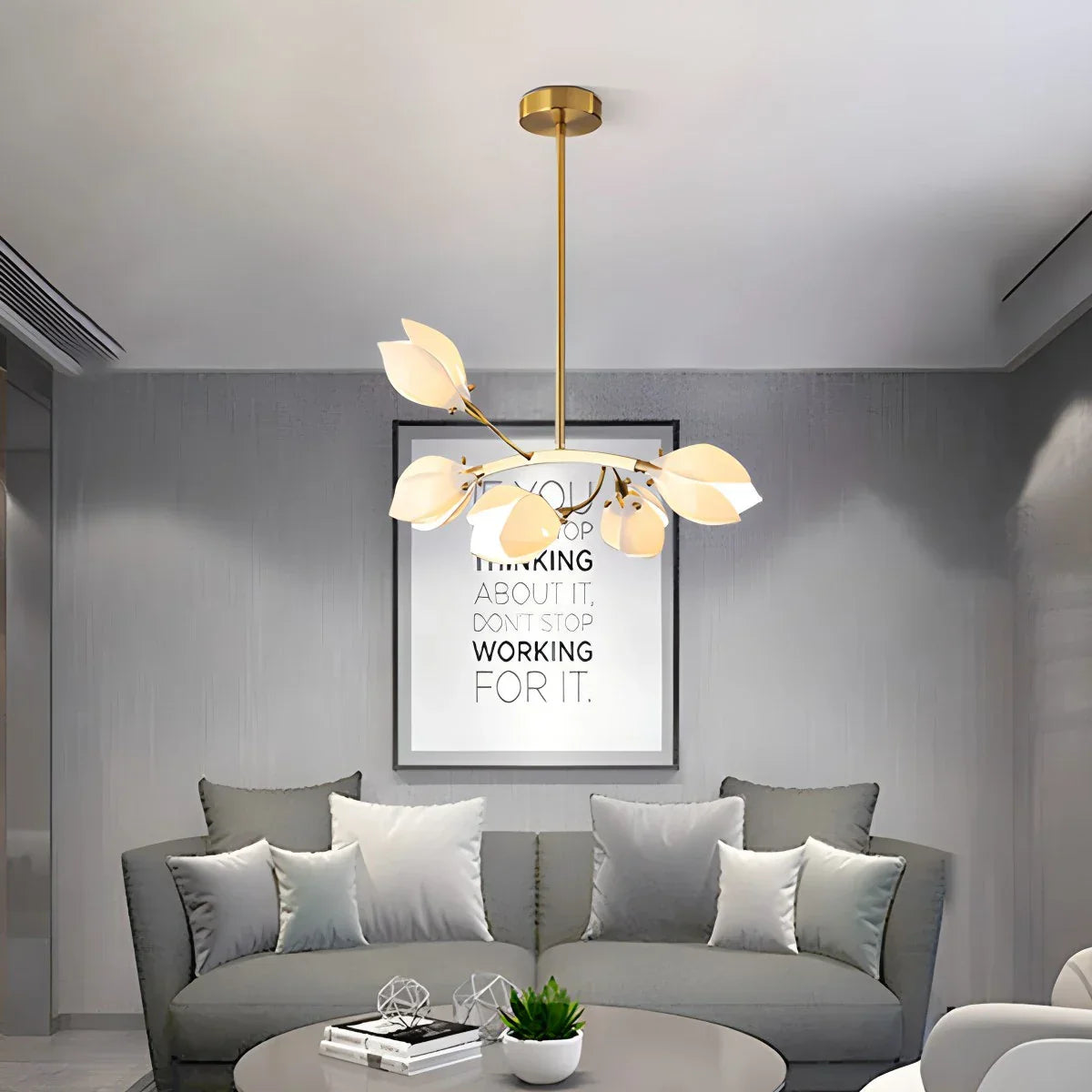 flairel Ceramics Magnolia Chandelier
