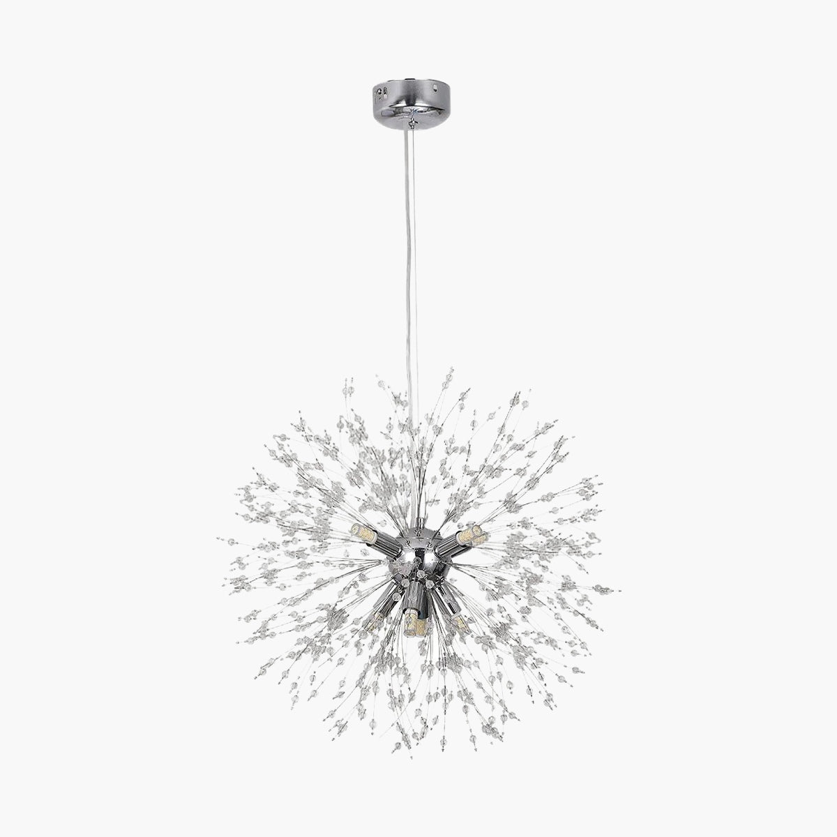 flairel Charlie Dandelion Crystal Chandelier