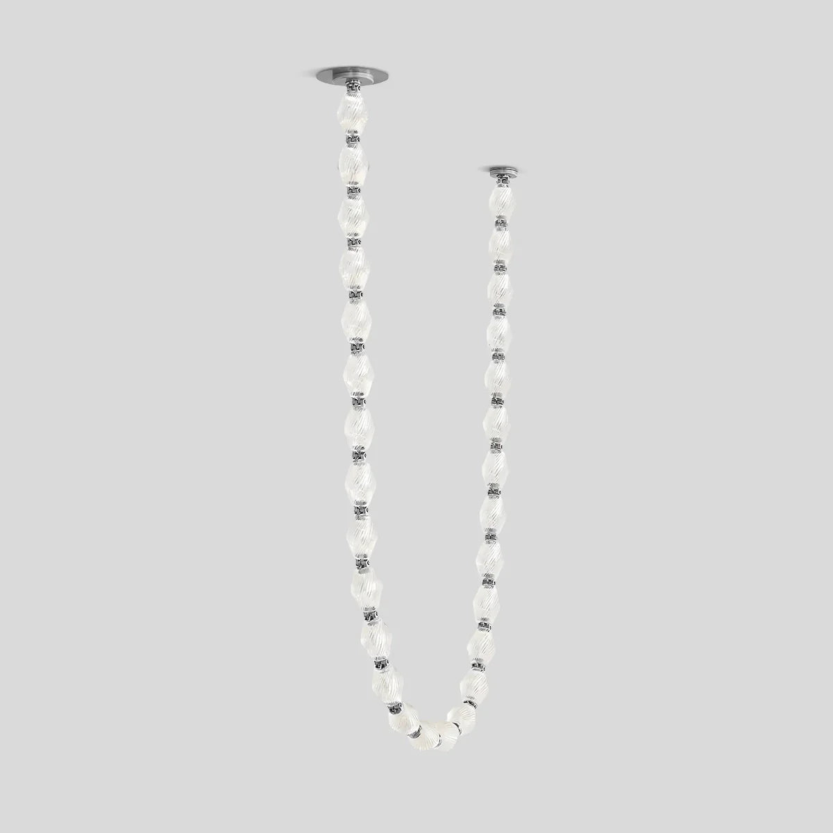flairel Zypheria Art Deco Czech Glass Beaded Chandelier