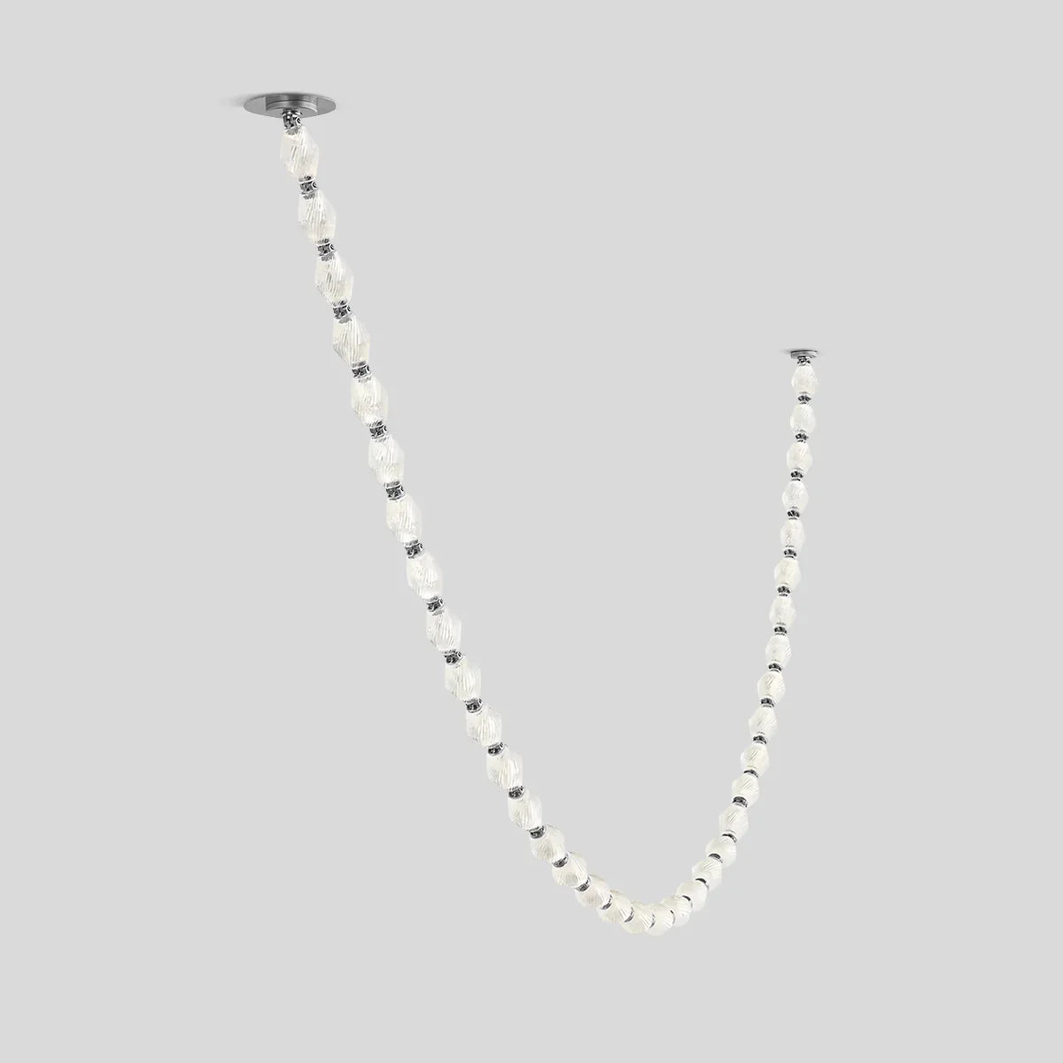 flairel Zypheria Art Deco Czech Glass Beaded Chandelier