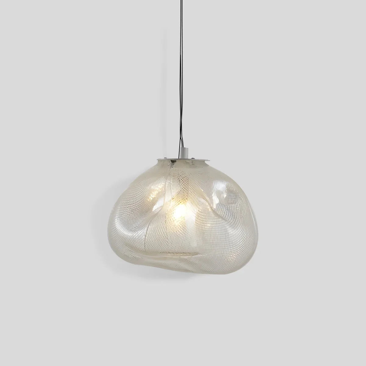 flairel Light Luxury Cloud Shape Glass Pendant Light