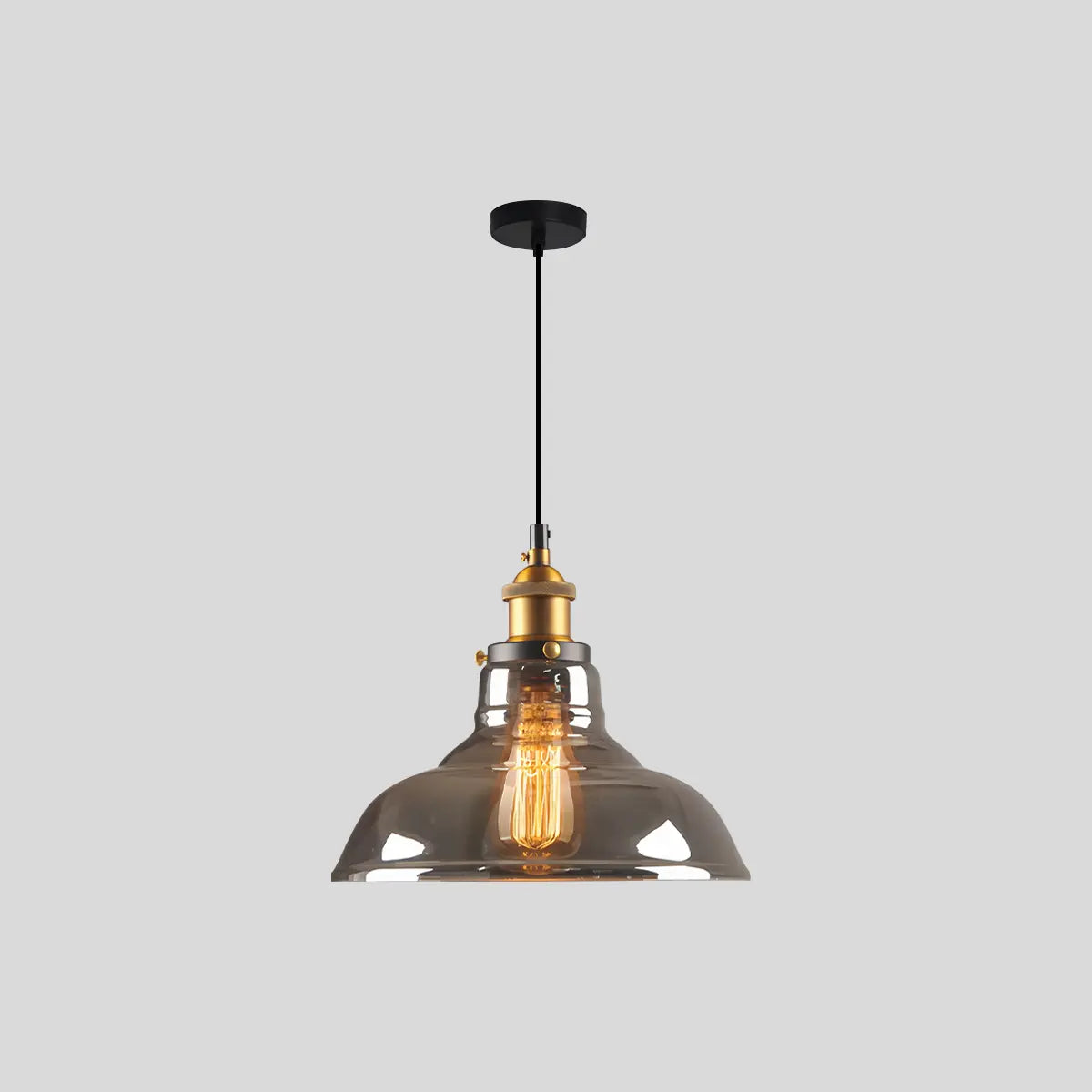 flairel Mabel Glass Pendant Light for Kitchen Island
