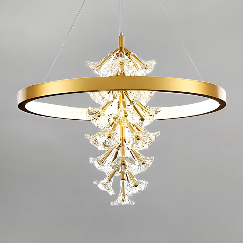flairel Nordic Light Luxury Ring Creative Chandelier