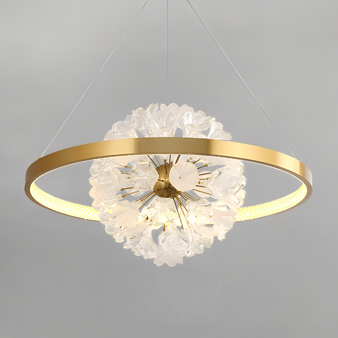 flairel Nordic Light Luxury Ring Creative Chandelier