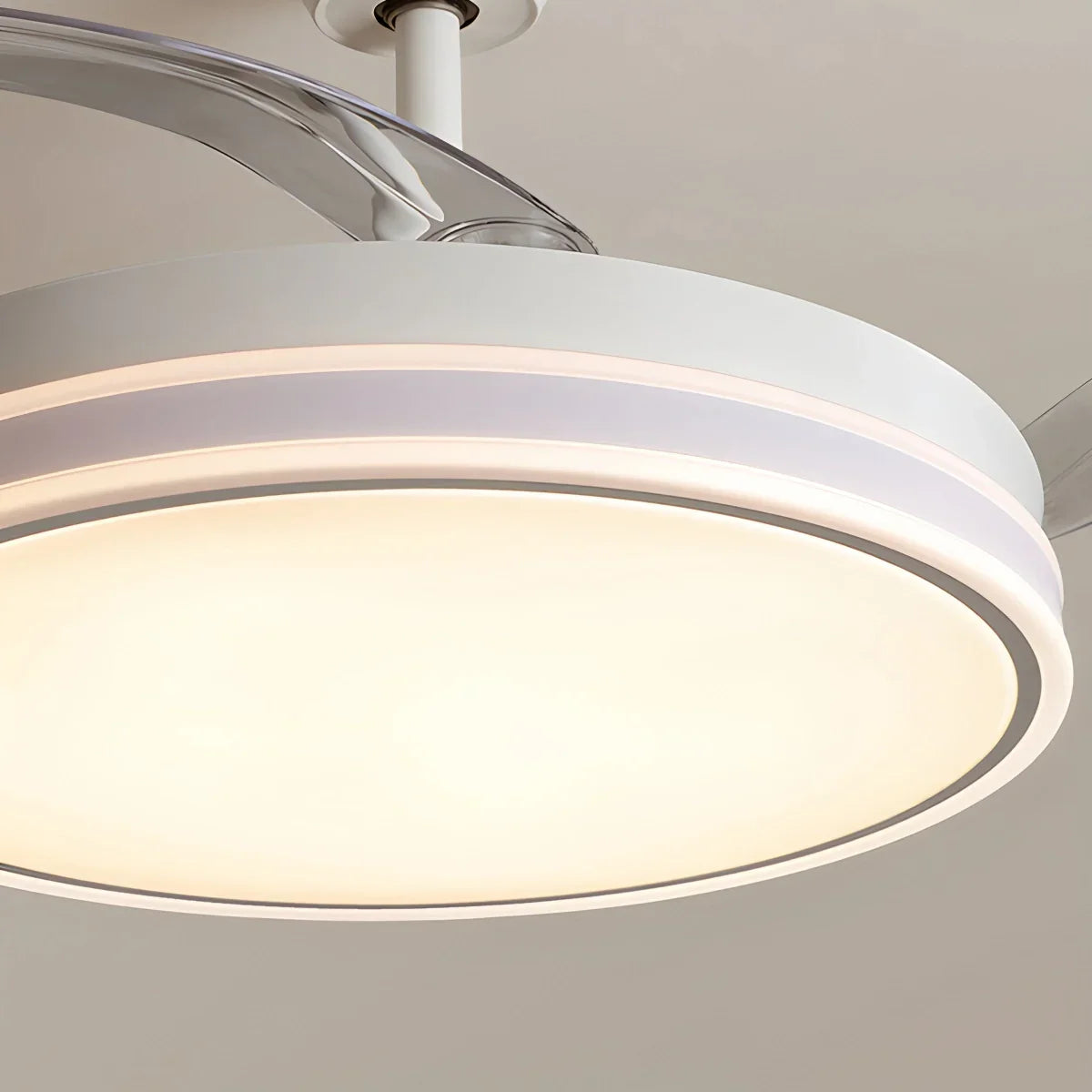 flairel Modern Ceiling Fan with LED Light & Remote Control
