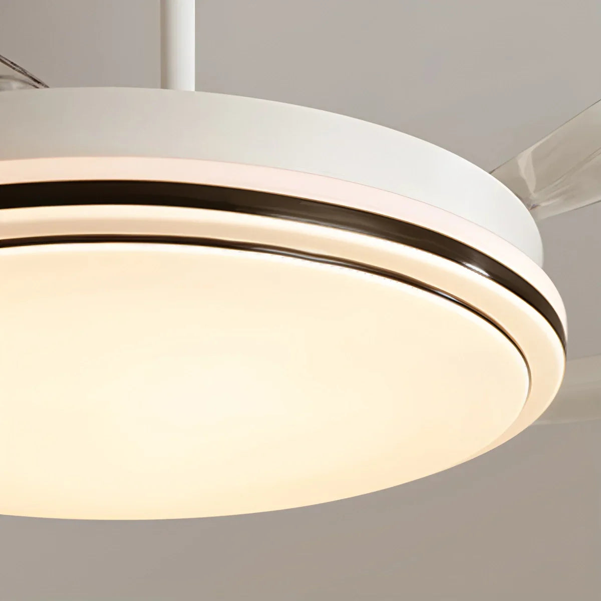 flairel Modern Remote Control Ceiling Fan with LED Light