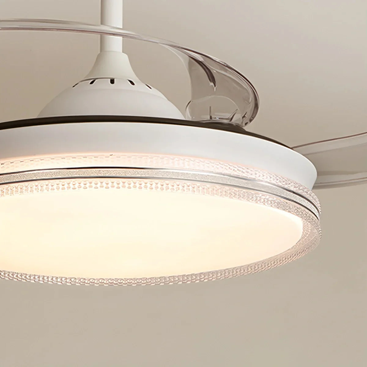 flairel Modern LED Ceiling Fan Lights with Remote Control