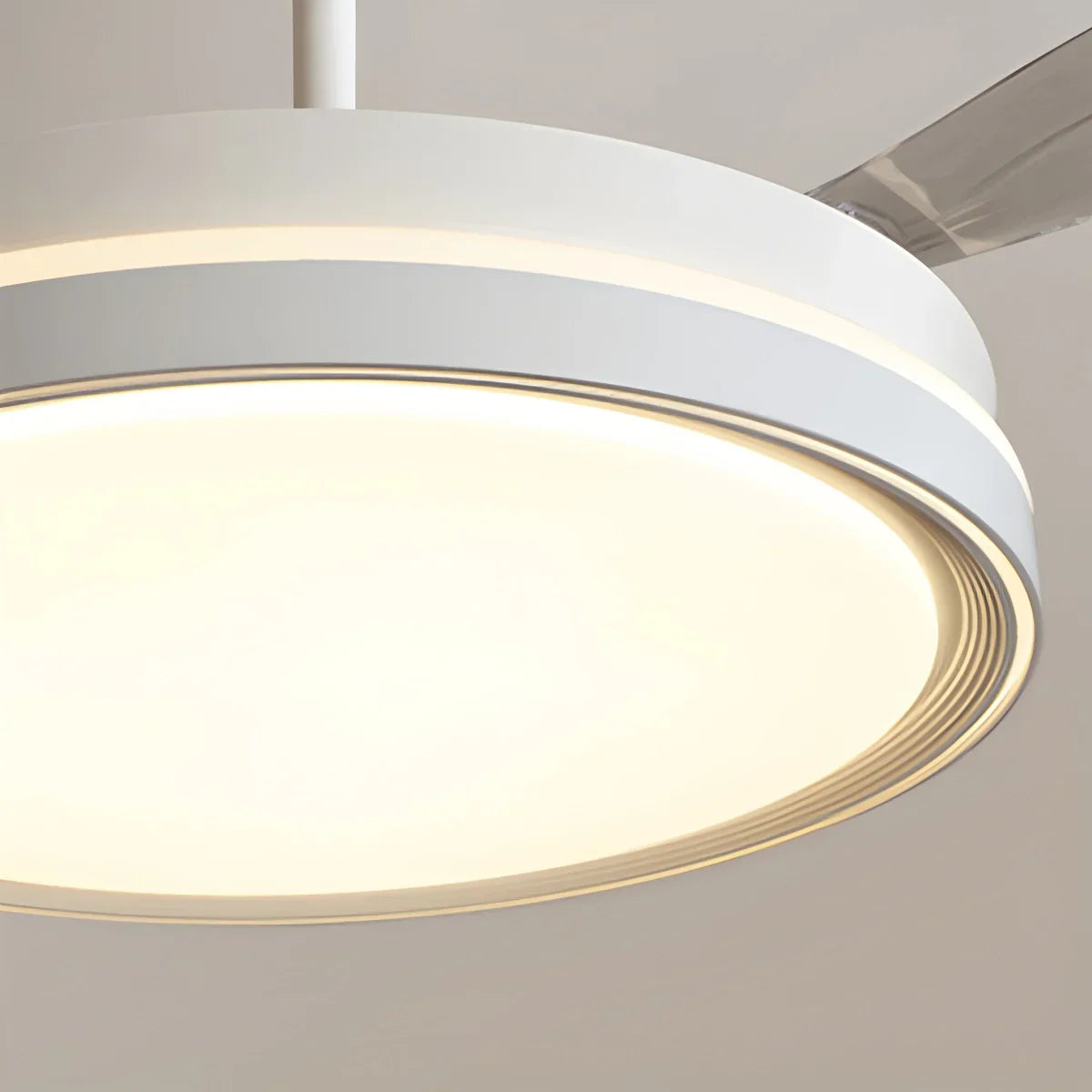 flairel Modern Silent Remote Control Ceiling Fan with Light