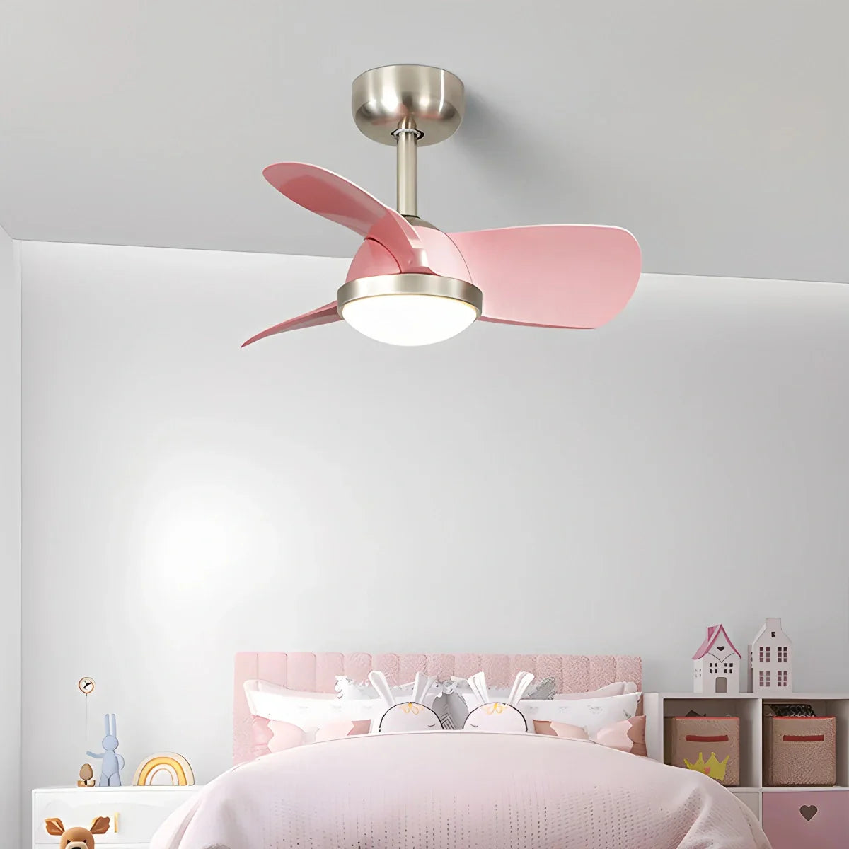 flairel Simple Ceiling Fan Light for Children's Room