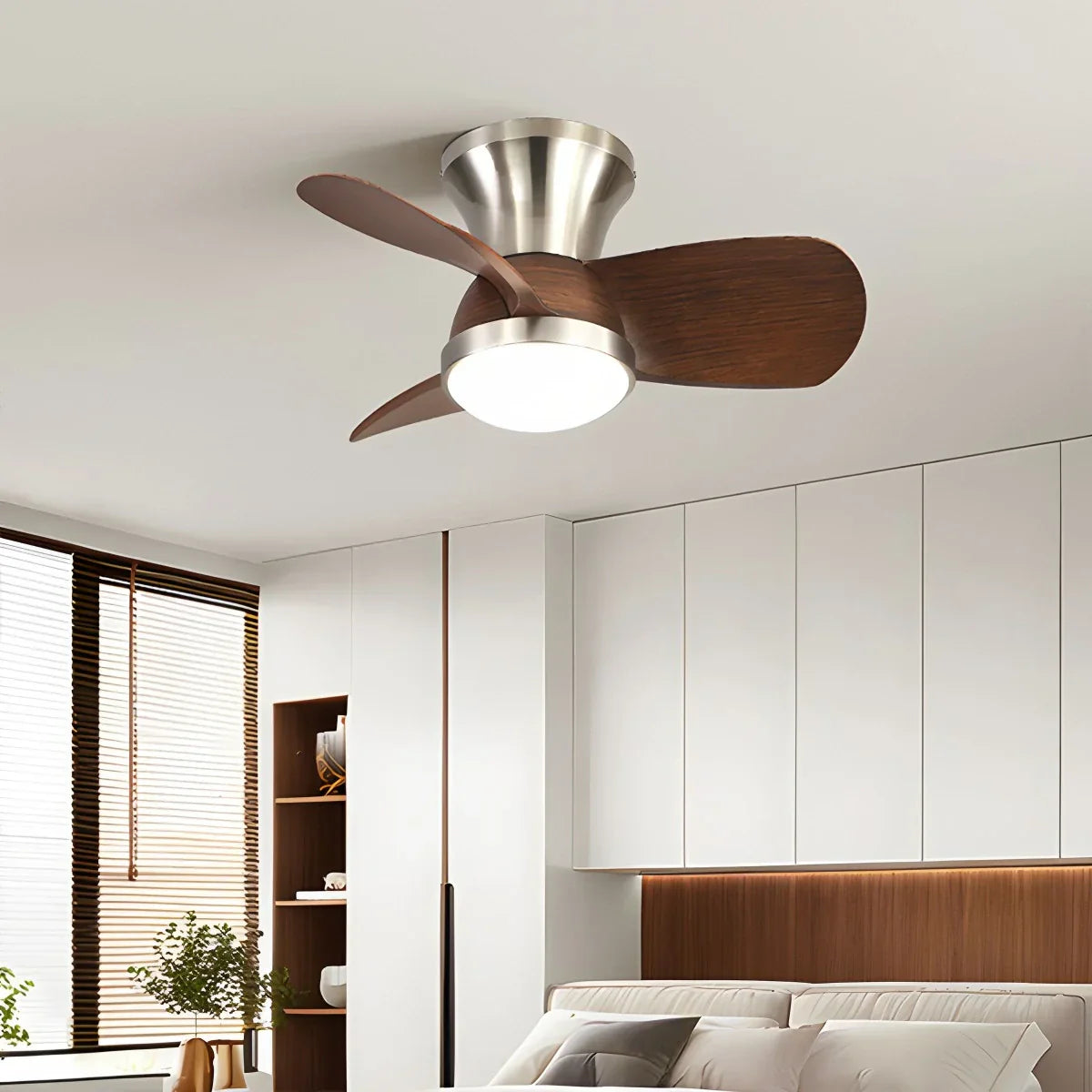 flairel Simple Ceiling Fan Light for Children's Room