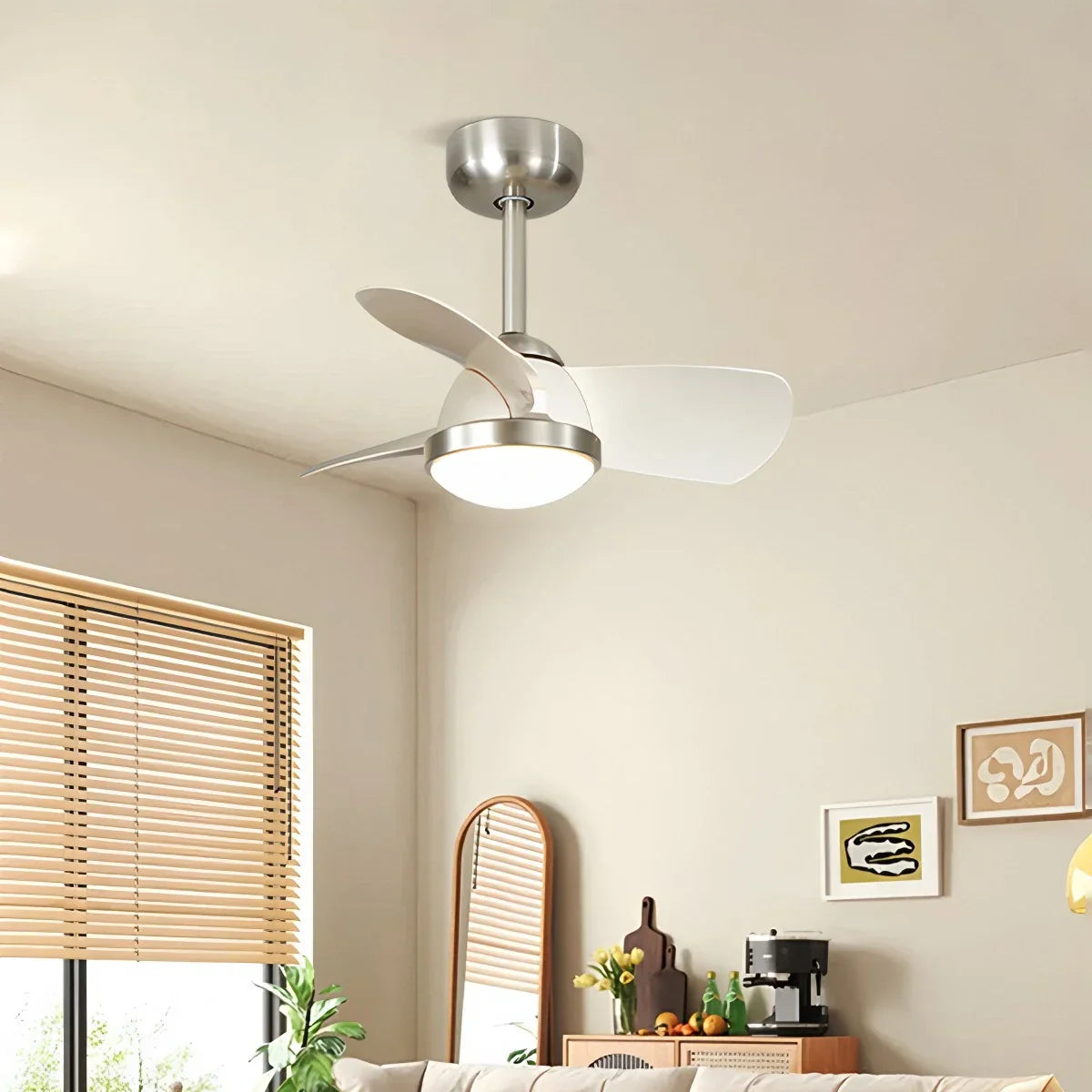 flairel Simple Ceiling Fan Light for Children's Room