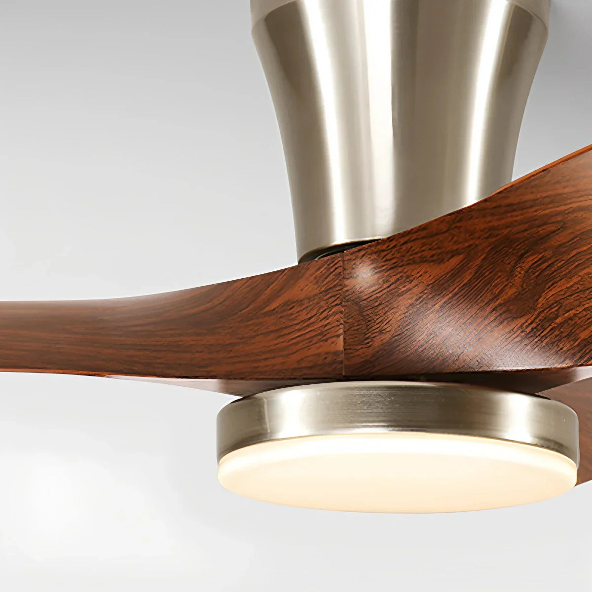 flairel Nordic LED Ceiling Fan with Light for Living Room