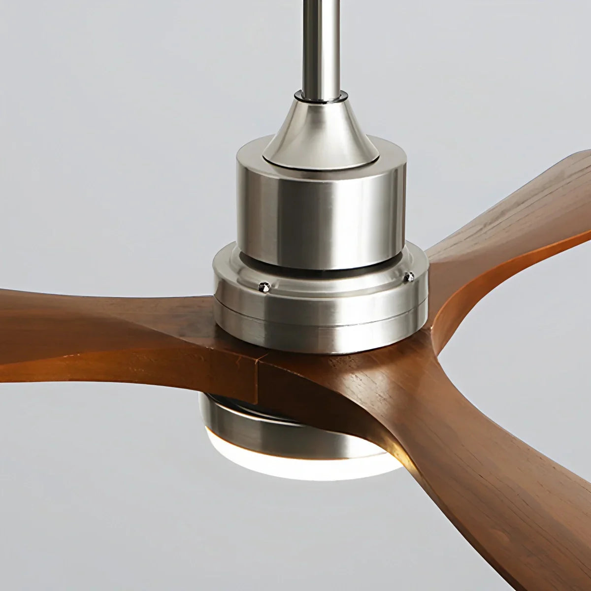 flairel American Retro 3-Blade Ceiling Fan with Light