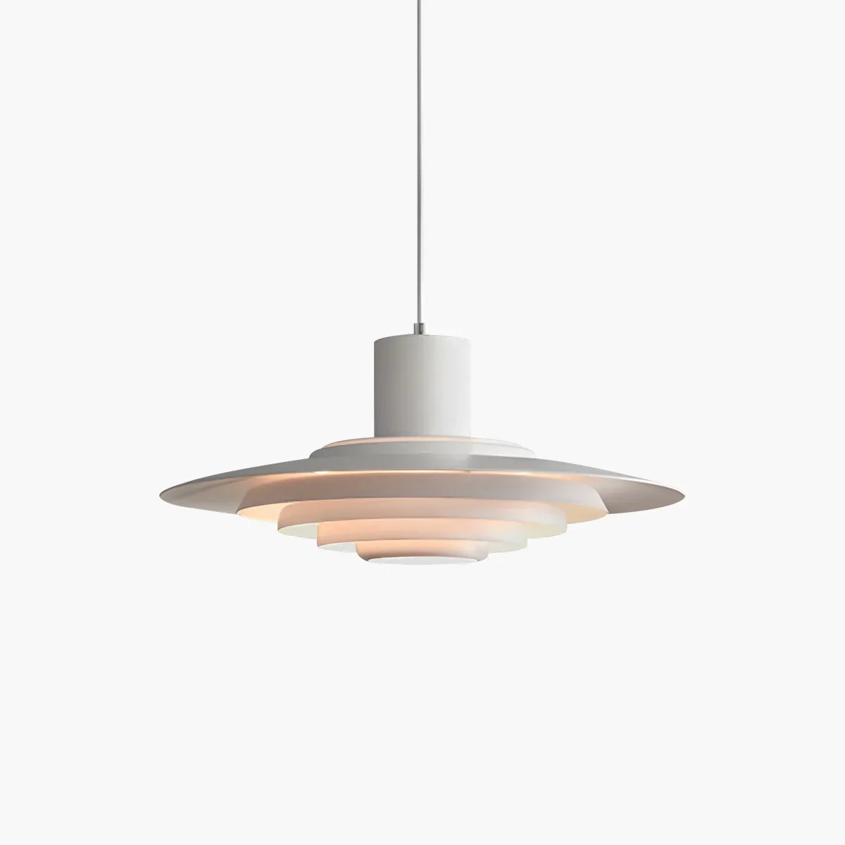 flairel Nordic Cream Style UFO Pendant Lamp