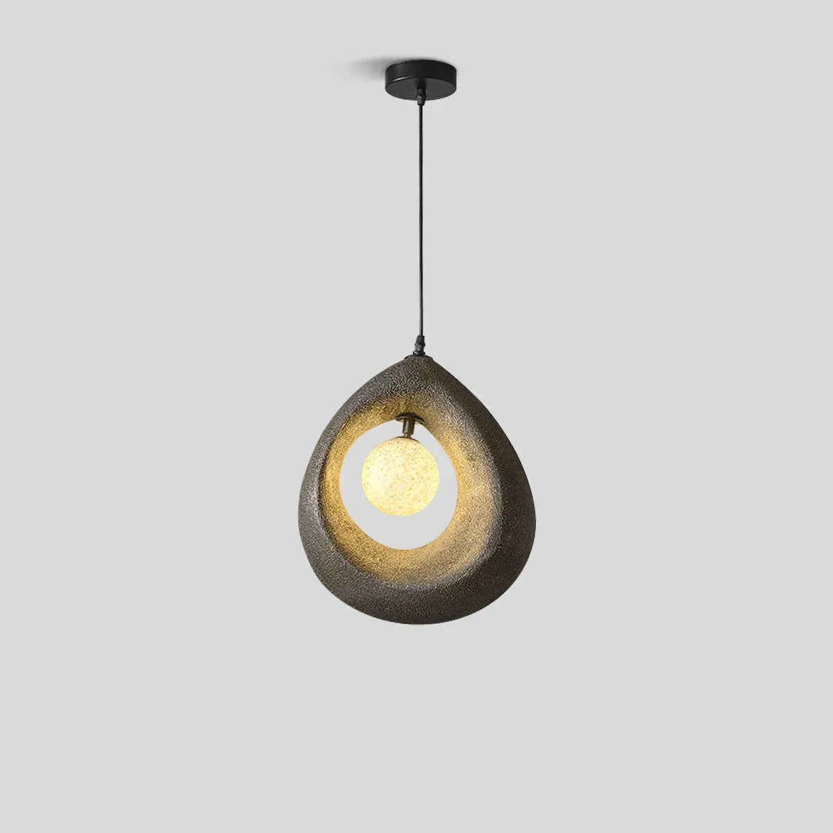 flairel Circular Wabi Sabi Pendant Light Modern Lighting