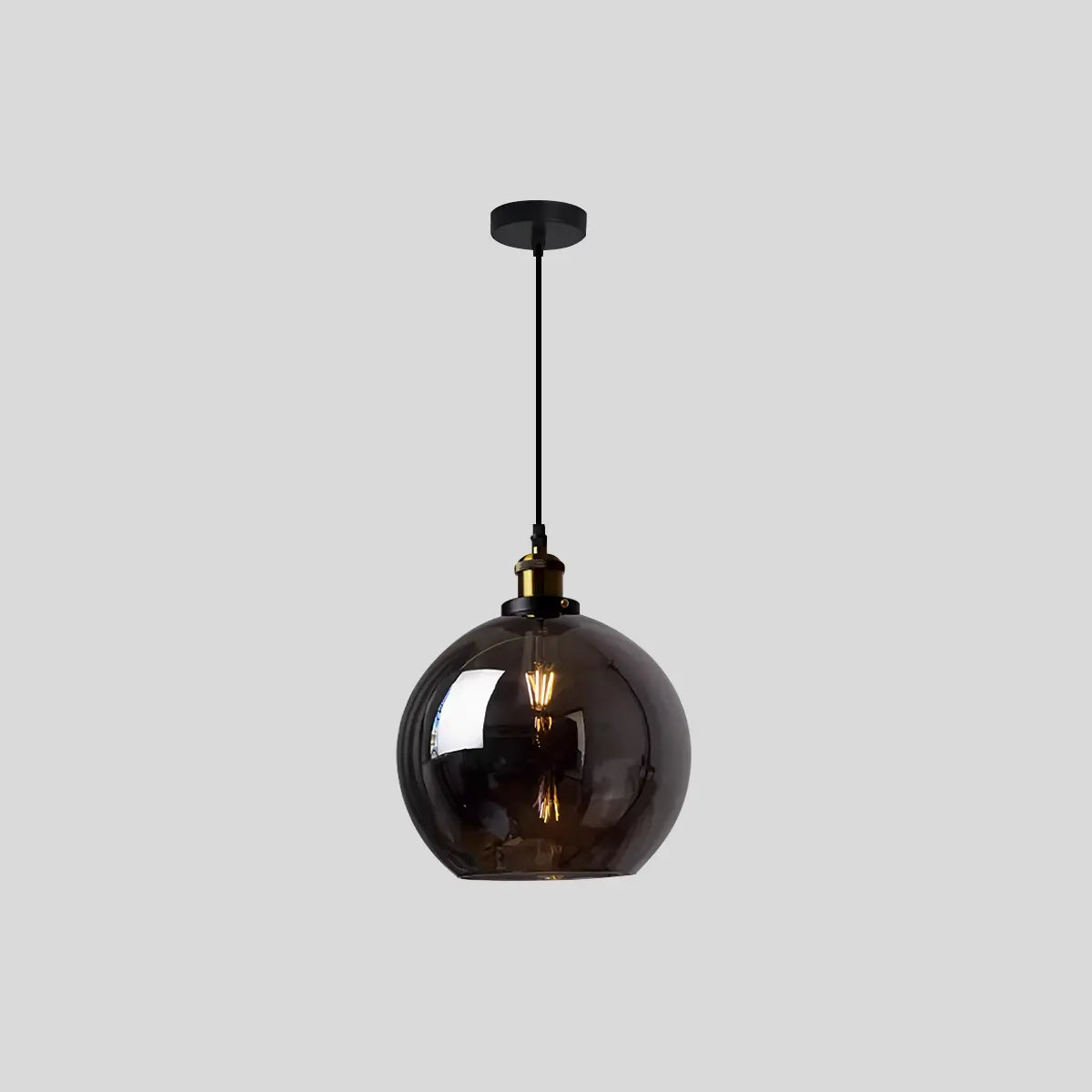 flairel Mabel Glass Pendant Light for Kitchen Island