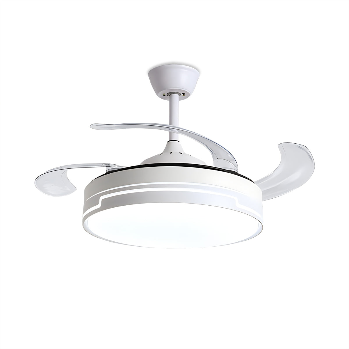 flairel Remote Minimalist Hugger Ceiling Fan