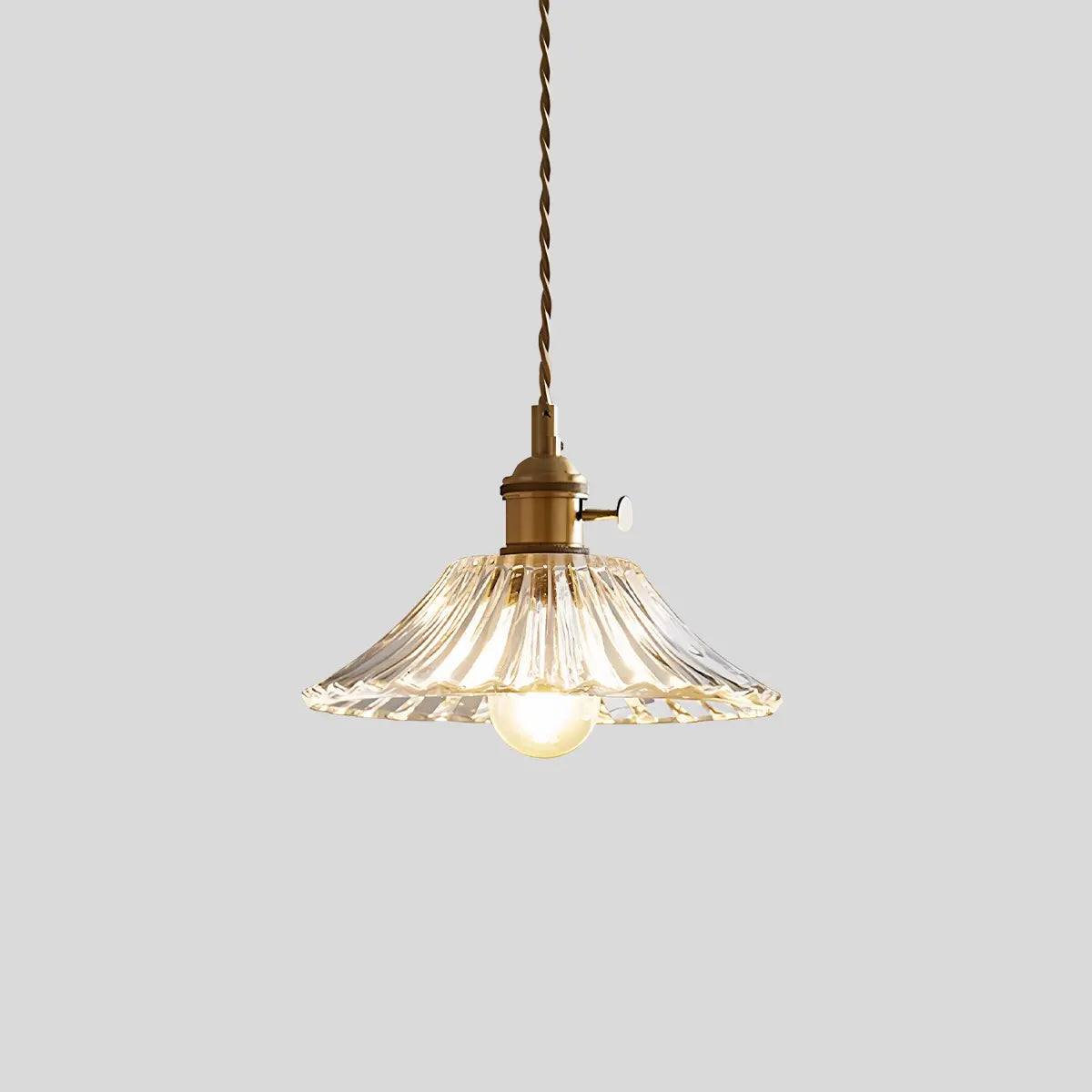 flairel Isabel Glass Pendant Light for Kitchen Island