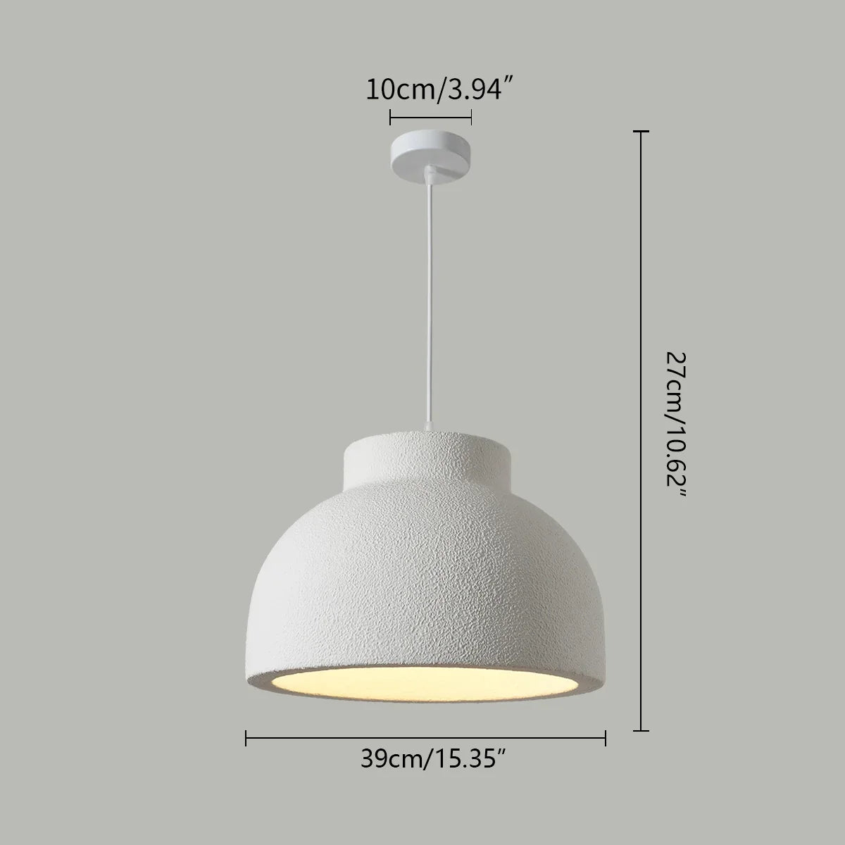 flairel Wabi Sabi Style Retro Pendant Light