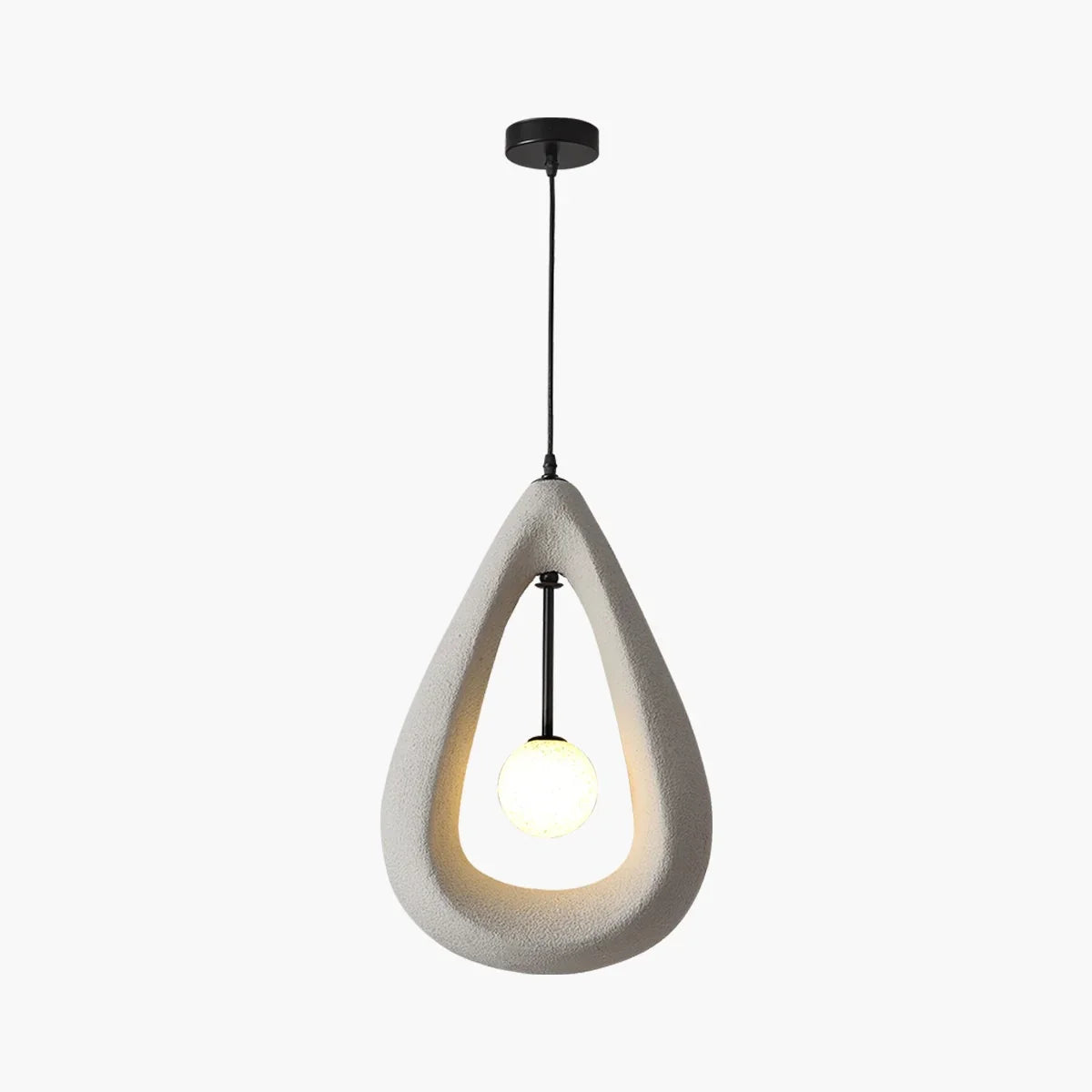 flairel Contemporary Creative Teardrop Orb Pendant Light