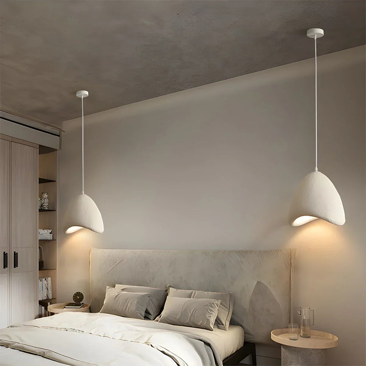 flairel Japanese Style Bird's Nest Shape Pendant Light
