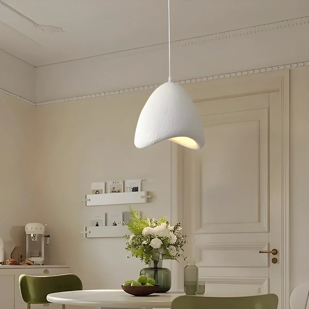 flairel Japanese Style Bird's Nest Shape Pendant Light