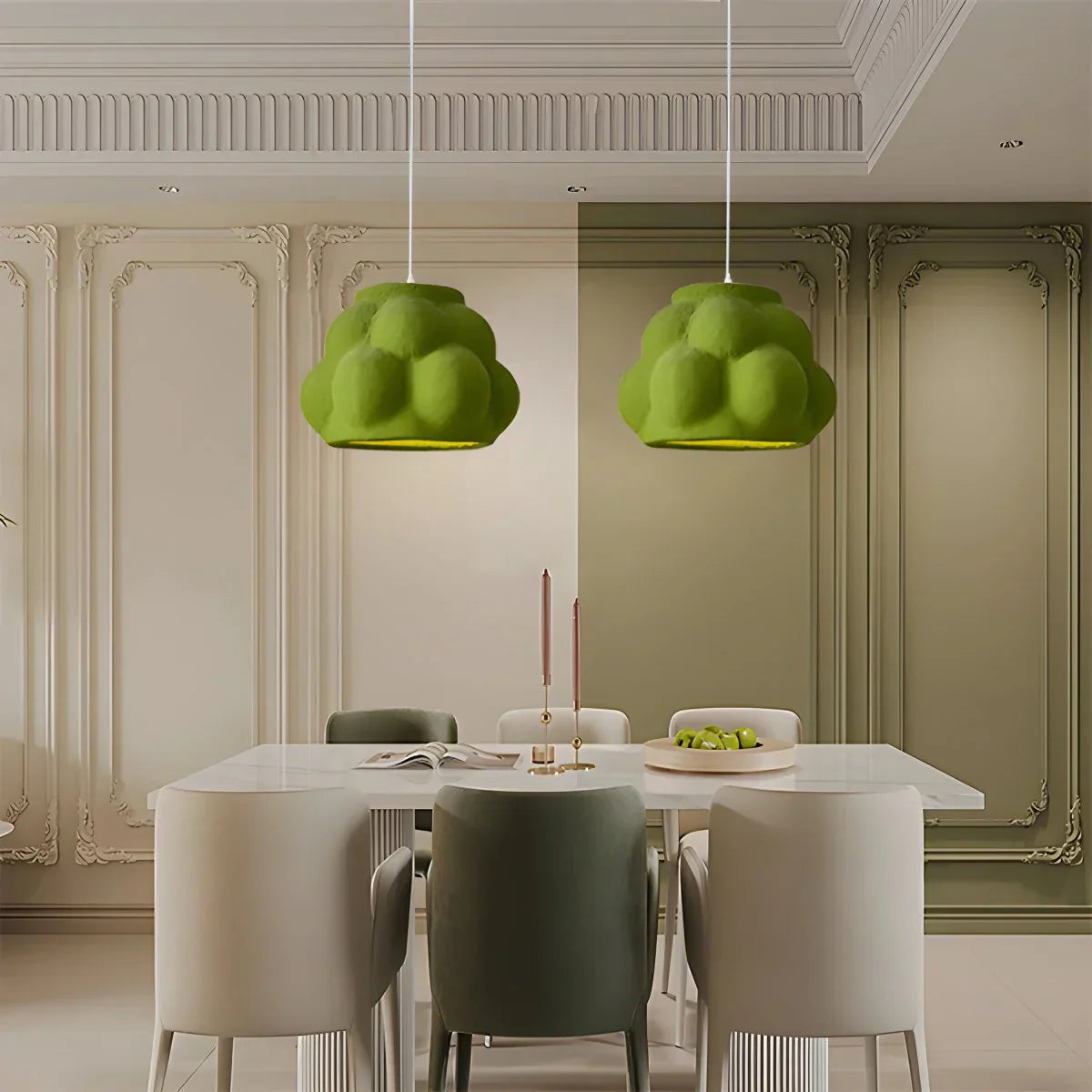 flairel Wabi Sabi Cloud Pendant Light for Living Room