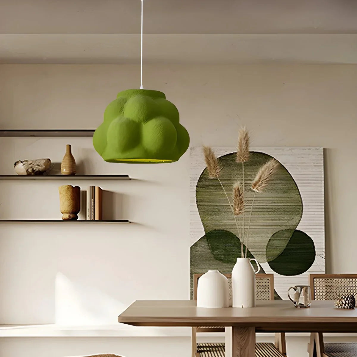flairel Wabi Sabi Cloud Pendant Light for Living Room