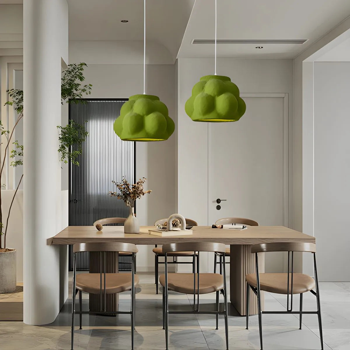flairel Wabi Sabi Cloud Pendant Light for Living Room