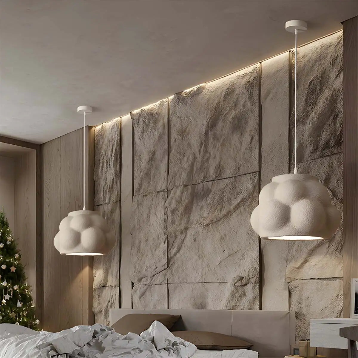 flairel Wabi Sabi Cloud Pendant Light for Living Room
