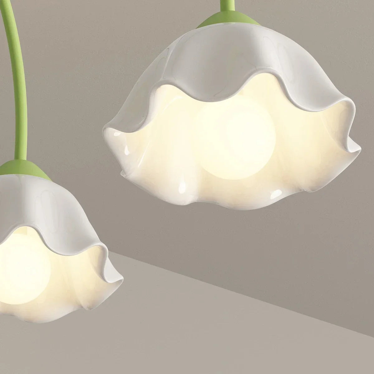 flairel French Pastoral Style Flower Chandelier