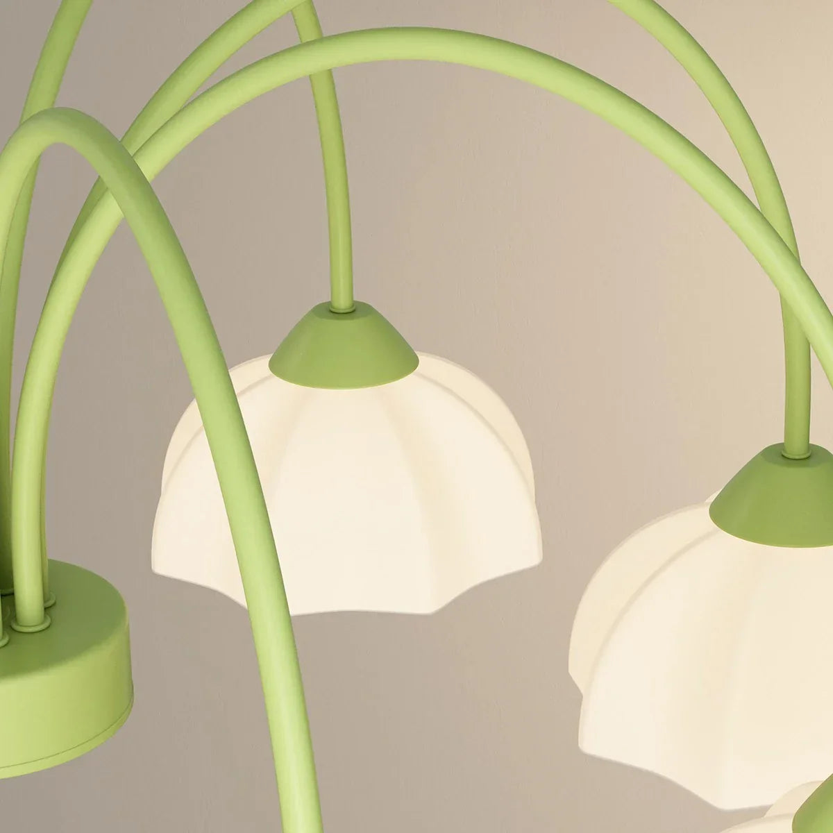 flairel Nordic Modern Light Luxury Flower Chandelier